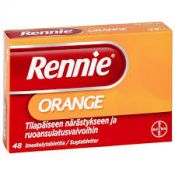 Rennie Orange imeskelytabletti 48 fol