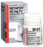 Retafer 50 mg Fe++ depottabletti 100