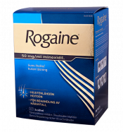 Rogaine 50 mg/ml liuos hiustenlähtöön 3 x 60 ml