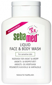 Sebamed Liquid Face & Body Wash 200ml