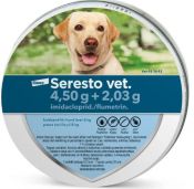 SERESTO VET. 4,5/2,03 g PANTA KOIRILLE YLI 8 KG, 70 CM 1 kpl