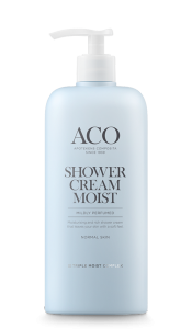 Aco Shower Cream Moist 400 ml kevyesti hajustettu