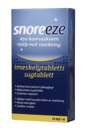 Snoreeze imeskelytabletti 16 kpl