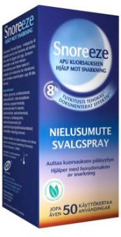 Snoreeze throat spray nielusumute 1 kpl