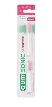 GUM Sonic Sensitive vaihtoharjat 2 kpl