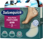Salvequick Foot Care Heels rakkolaastari 6 kpl