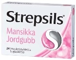 Strepsils Mansikka imeskelytabletti 24 läpipainopakkaus