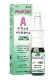 Nasolin A-vitamin nenäsuihke timjami-eukalyptus 10ml