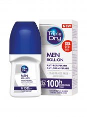 Triple Dry Men Roll-On 100h Antiperspirantti 50ml tuoksuton