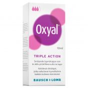 Oxyal Triple Action voitelevat silmätipat 10 ml