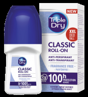  Triple Dry 100 h Classic Antiperspirant Roll-on tuoksuton 50 ml