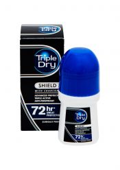 Triple Dry 72H Aktiivihiili Men Antiperspirant 50ml roll-on