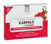 Tri Tolosen Karpalo + C-vitamiini 60 kaps.
