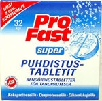 Pro Fast Super Puhdistustabletit 32 kpl