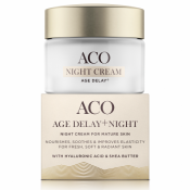 ACO FACE AGE DELAY+NIGHT CREAM  HAJUSTETTU 50 ML