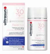ULTRASUN Face Fluid SPF30 40 ml kevyt aurinkosuojavoide herkälle iholle