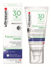 ULTRASUN Face Mineral SPF30 40 ml hypersensitive aurinkosuojavoide kasvoille