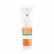 Vichy Capital Soleil 3-in-1 Mattapinnan jättävä aurinkosuojavoide kasvoille Spf 50+ 50ml