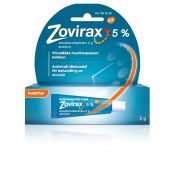Zovirax 5 % emulsiovoide 2 g tuubi