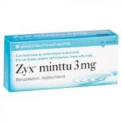 Zyx Minttu 3 mg imeskelytabletti 20 fol